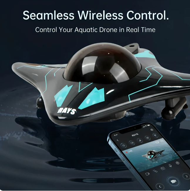 App Control HD Camera Waterproof Remote Control Boat
